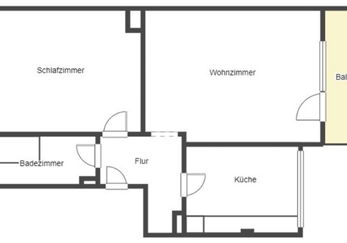 Grundriss Wohnung