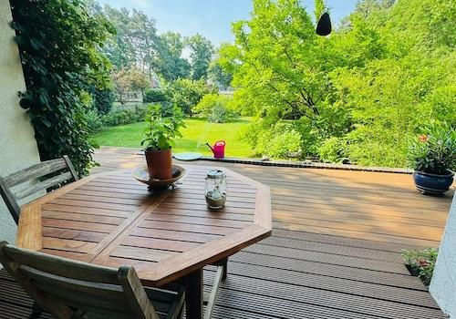 Überdachte Terrasse