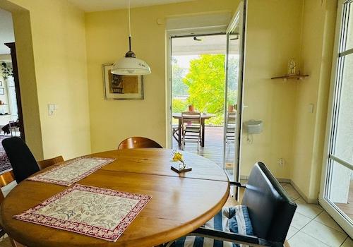 Esszimmer direkt in der Natur