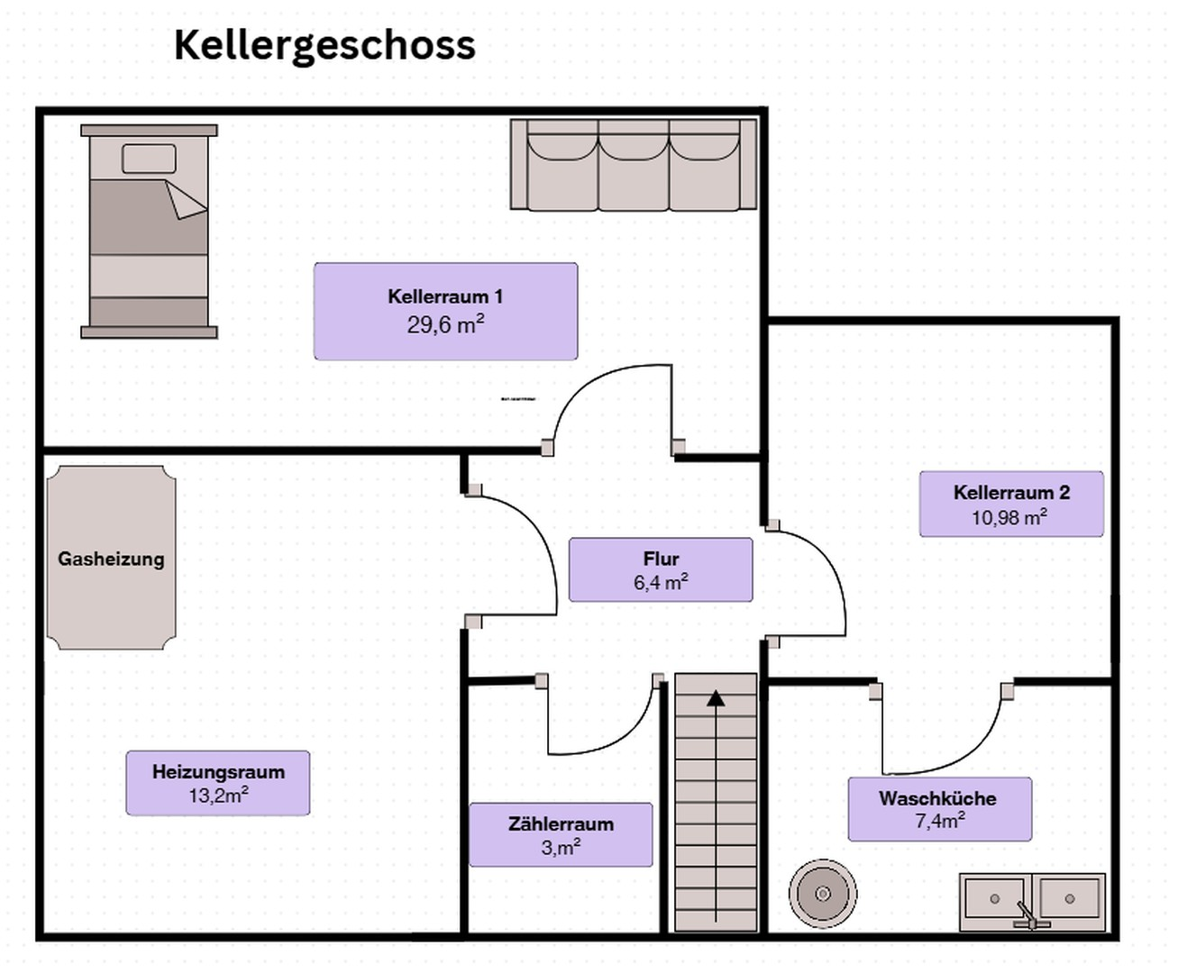Grundriss Keller