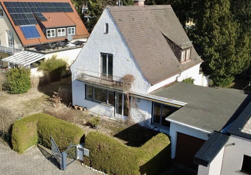 Luftansicht Haus