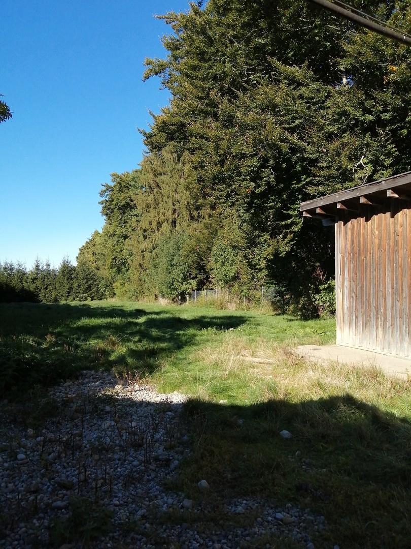 eingez. Außenanlage m. Stadel