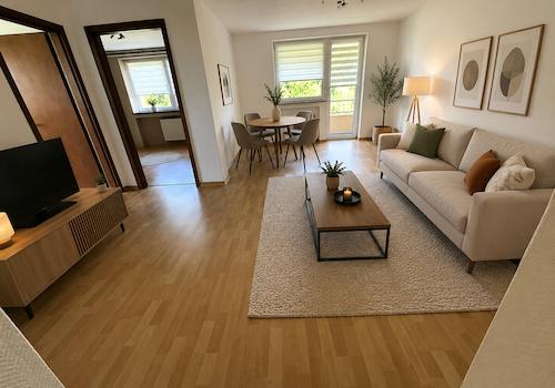 Virtuelle Einrichtung Wohn- Esszimmer