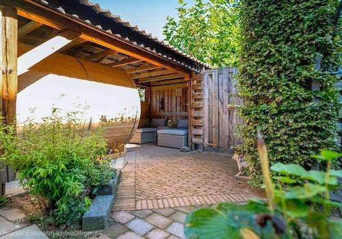 Überdachte Terrasse