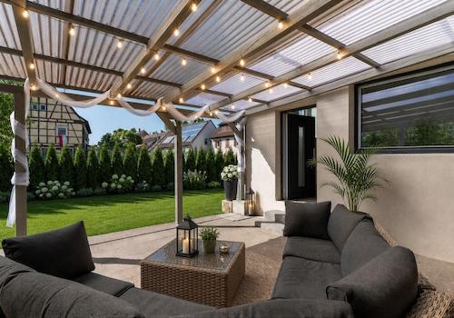 Blick von der Terrasse
