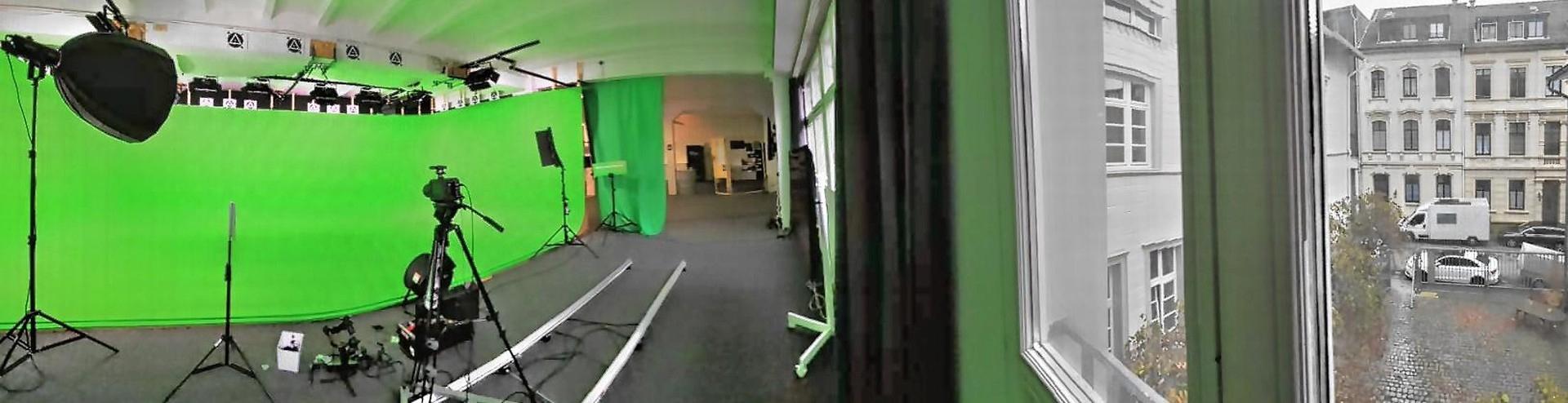 aktuell: Greenscreen-Studio