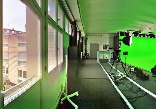 aktuell: Greenscreen-Studio