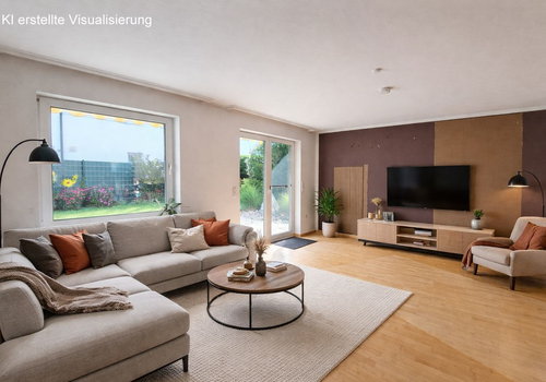Wohnzimmer visualisiert