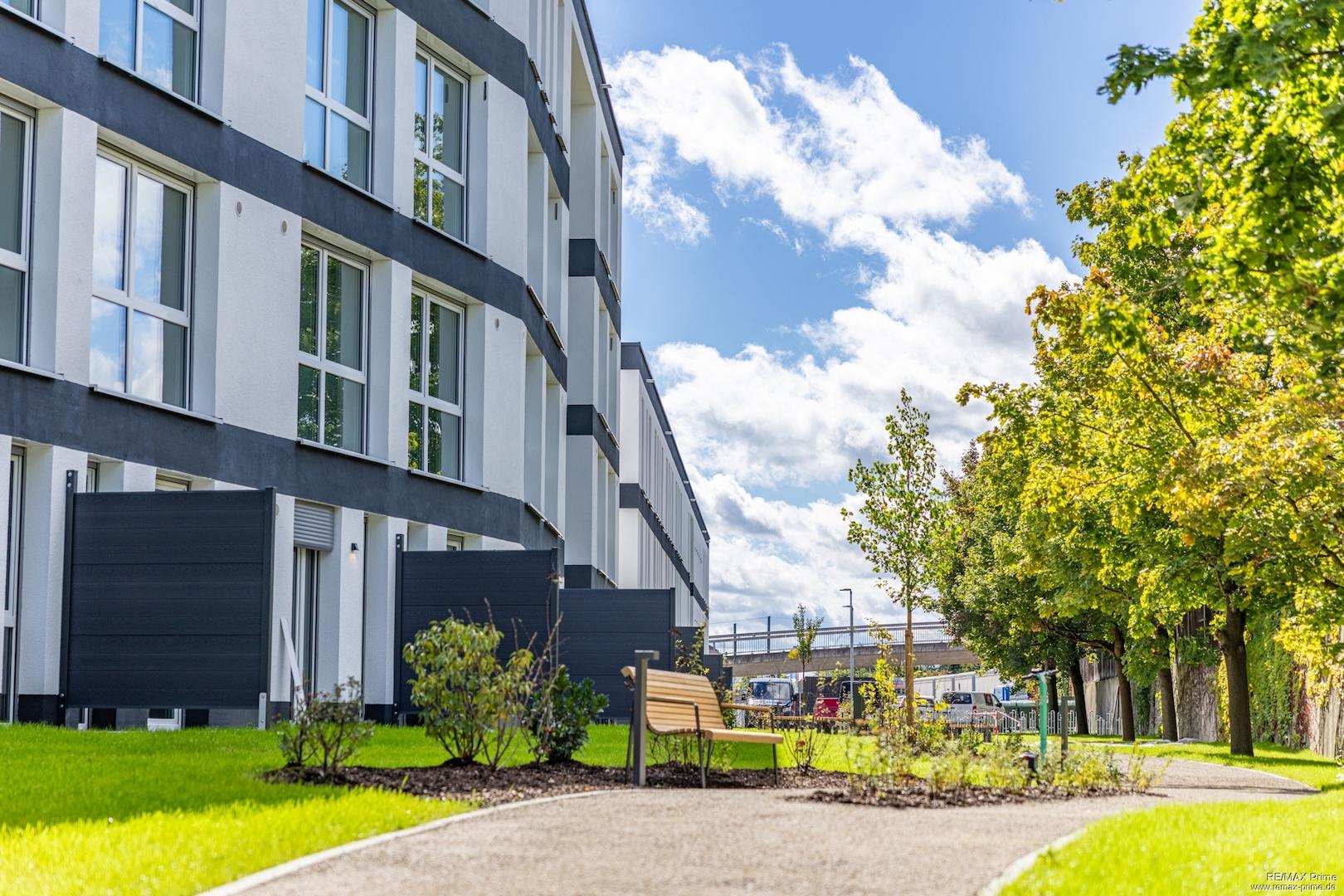 Außenaufnahme der Anlage