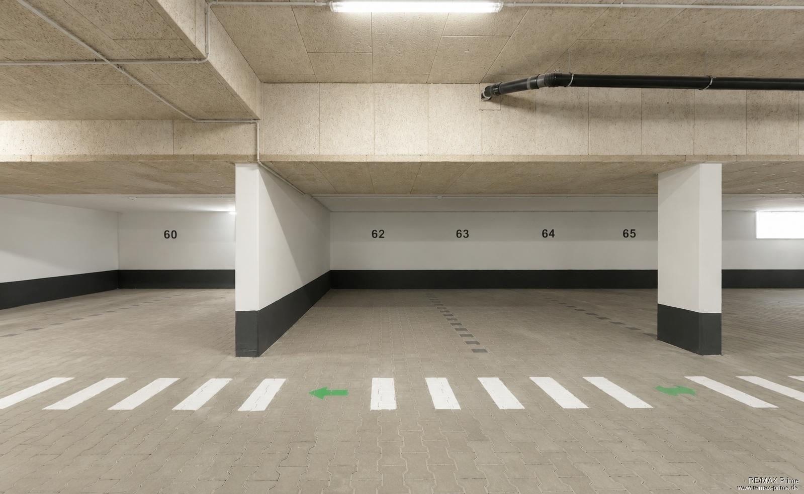 Eigener Tiefgaragenstellplatz Nr. 62