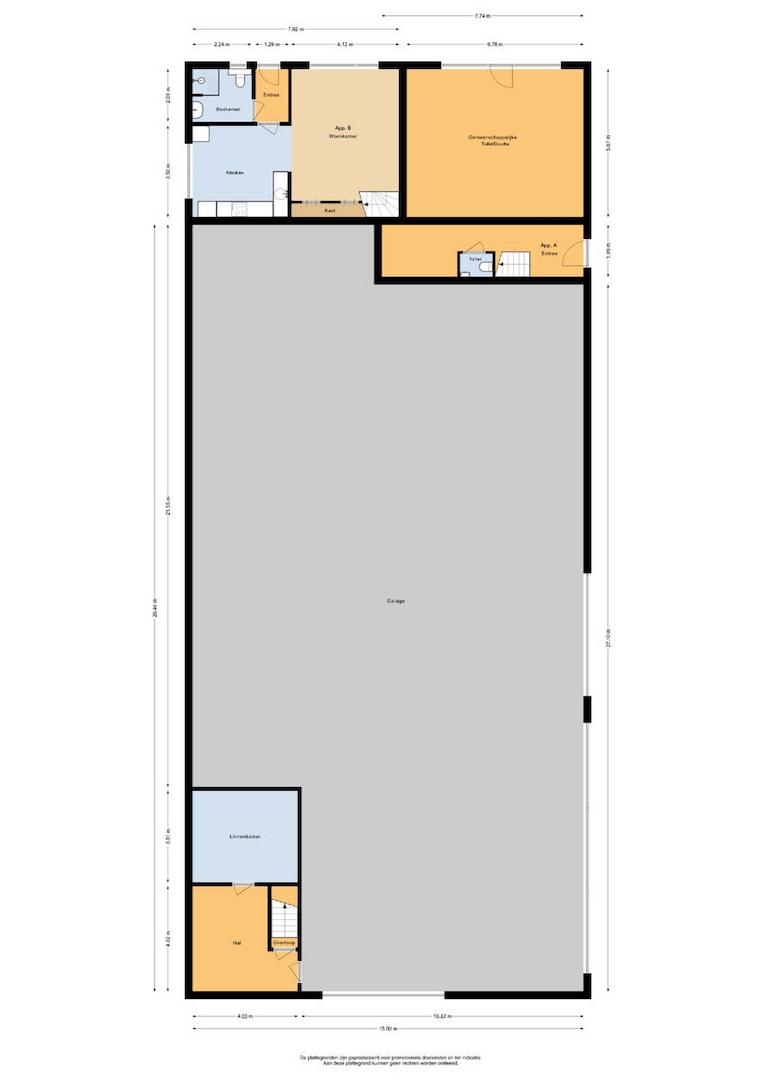 Grundriss Scheune EG