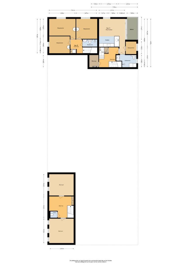 Grundriss Scheune 1.OG