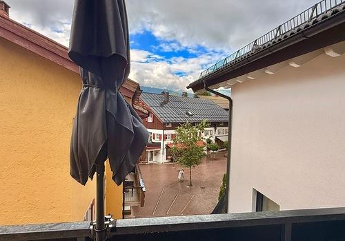 Blick Richtung Fussgängerzone