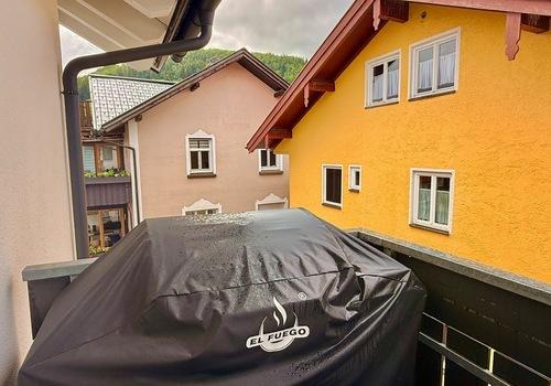 Balkon Richtung Fussgängerzone