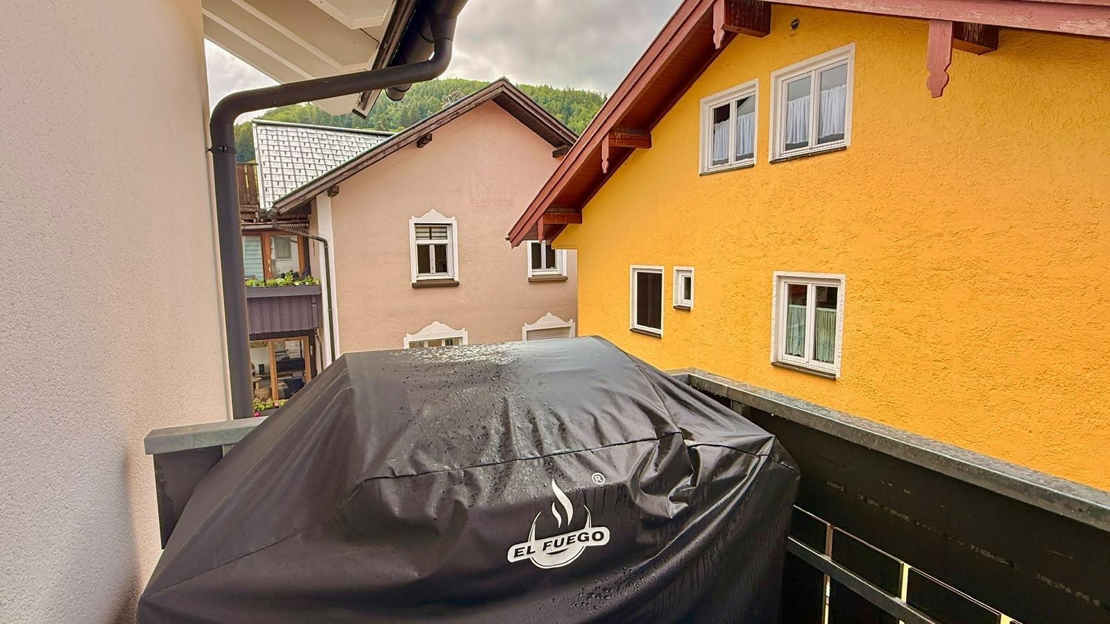 Balkon Richtung Fussgängerzone