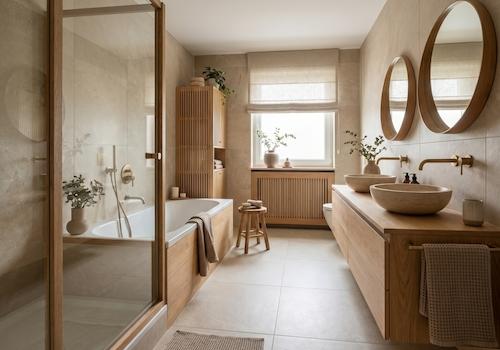 Wohnbeispiel Badezimmer