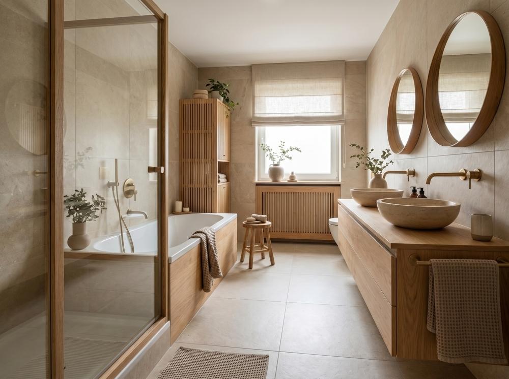 Wohnbeispiel Badezimmer