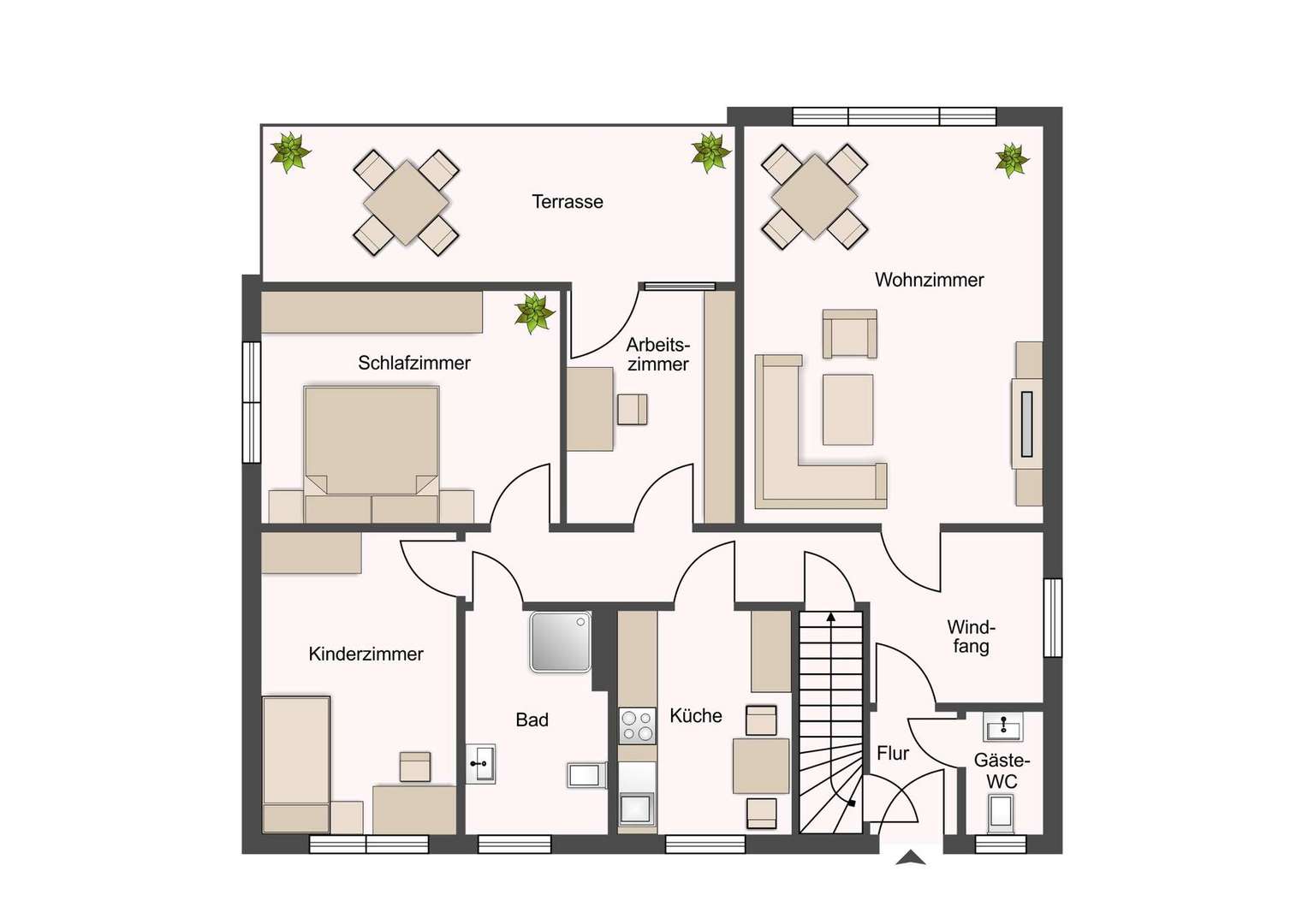Grundriss Erdgeschoss