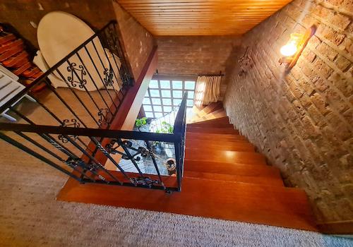 Holztreppe