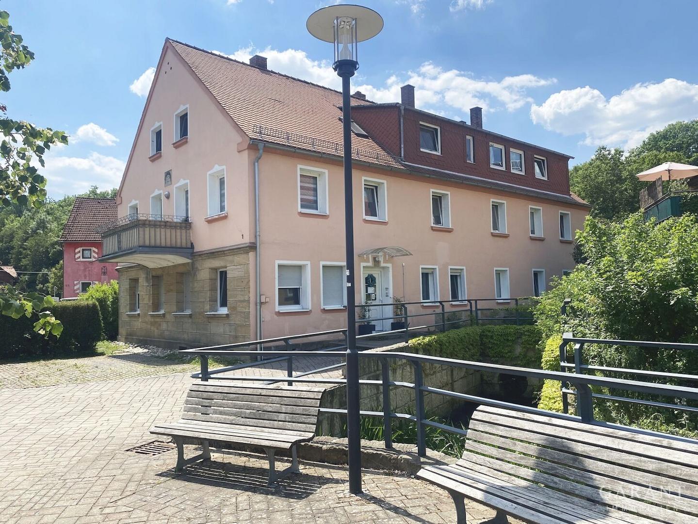 Frontansicht Hauseingangsbereich