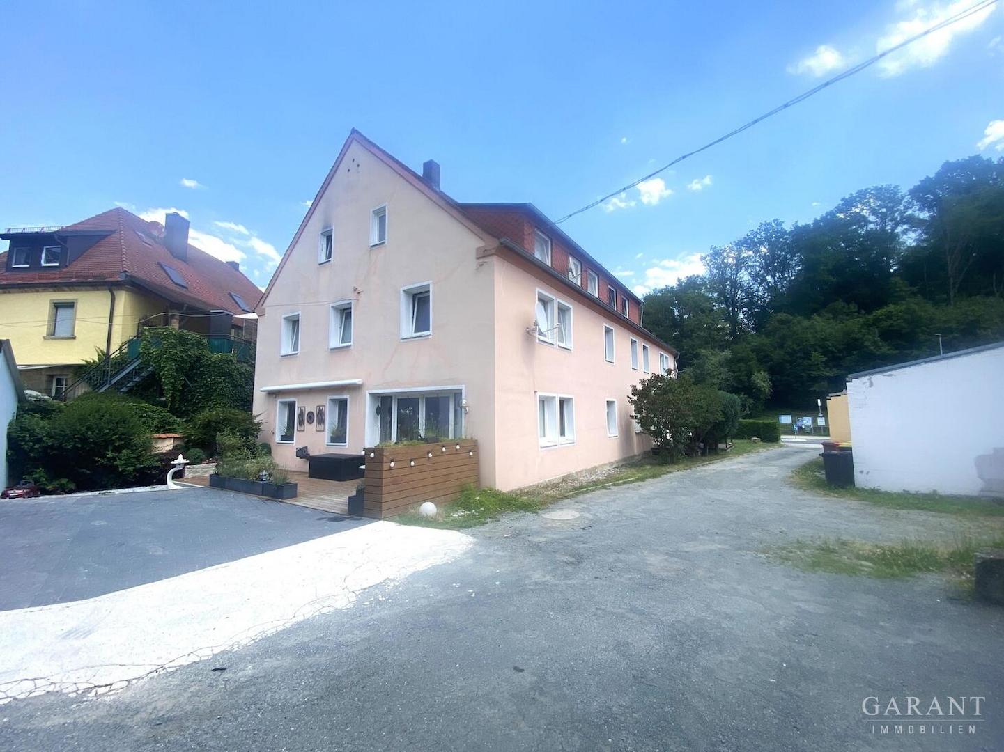 Blick auf den seitlichen Haubereich