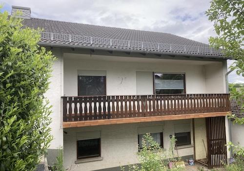Gartenansicht/Balkon