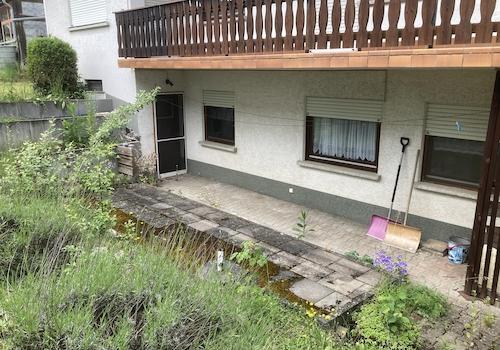 Terrasse Erdgeschoss