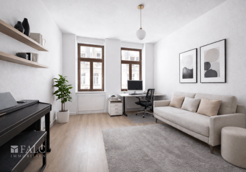Büro virtuell eingerichtet