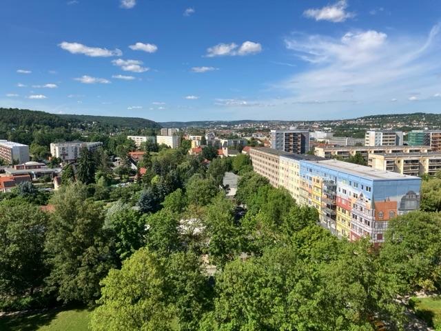 Ausblick Schlafzimmer + Kinderzimmer