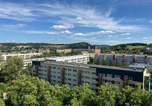 Ausblick Balkon.