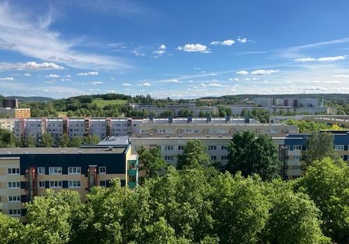 Ausblick Balkon..