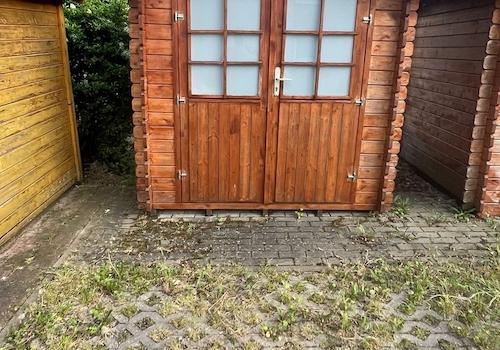 Gartenhaus + Stellplatz