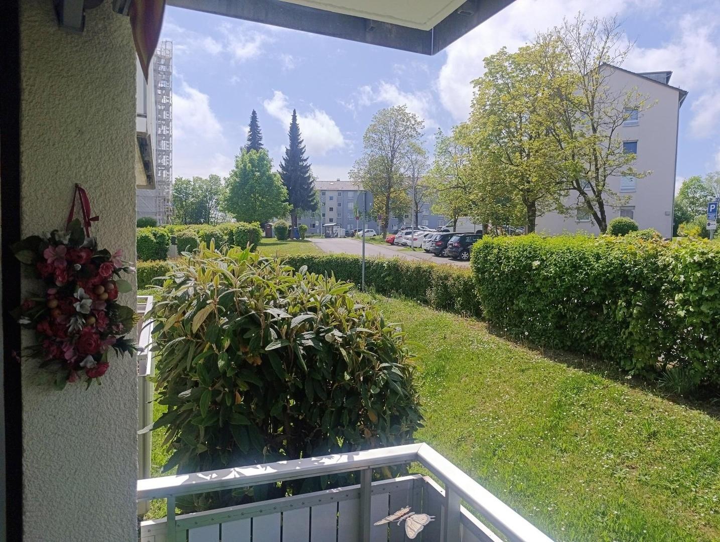 Balkon-Aussicht links