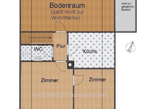 Grundriss Dachgeschoss