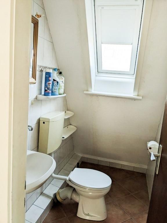 WC oben