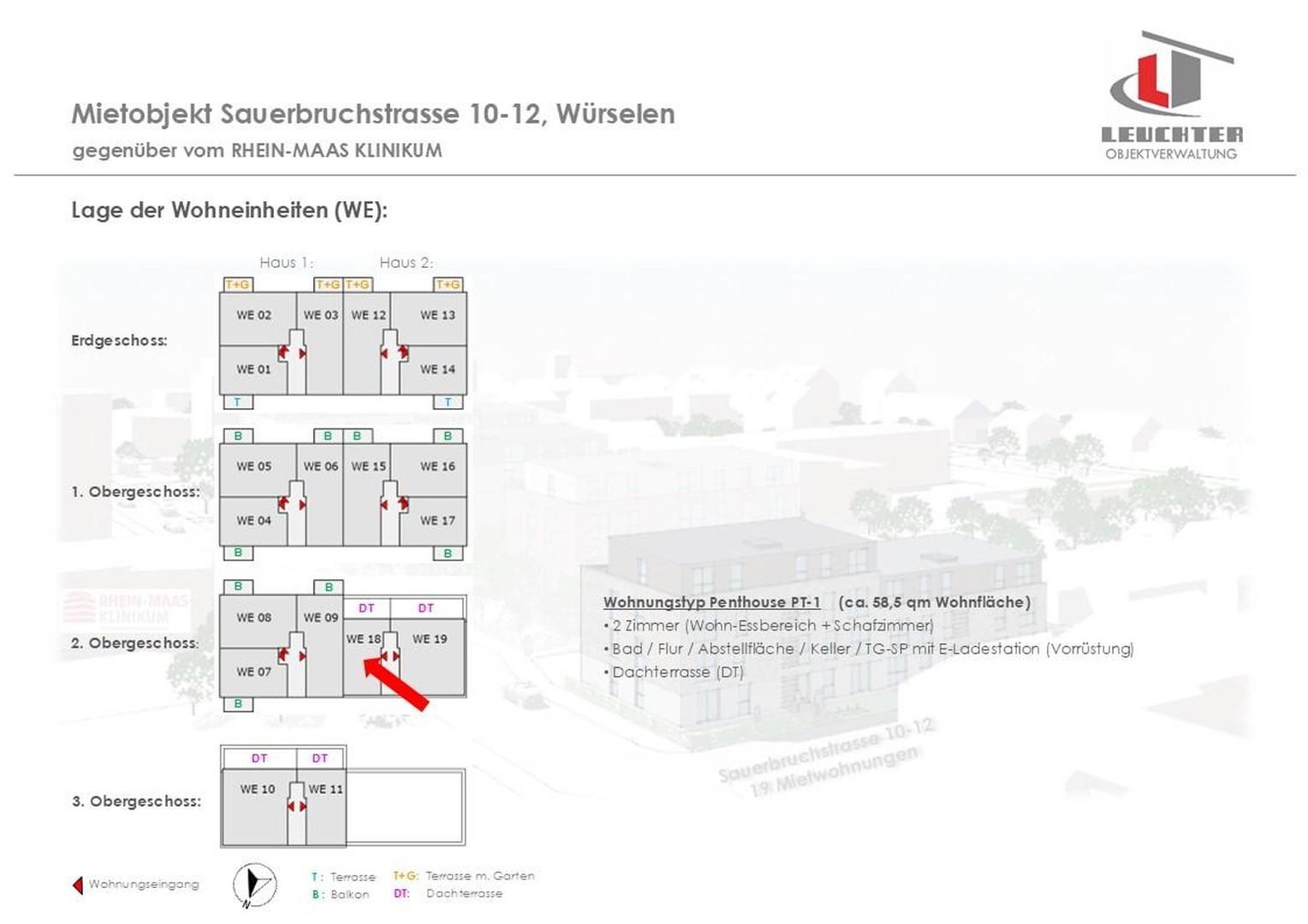 WE18 - Lage im Objekt