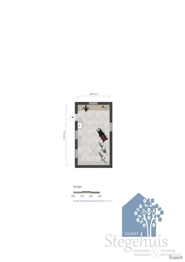 Grundriss Garage