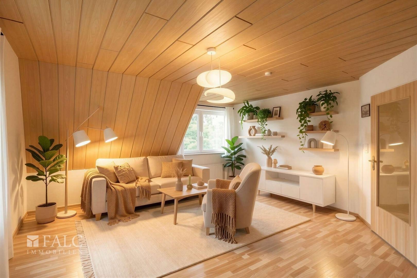 Wohnzimmer - (KI generiert)