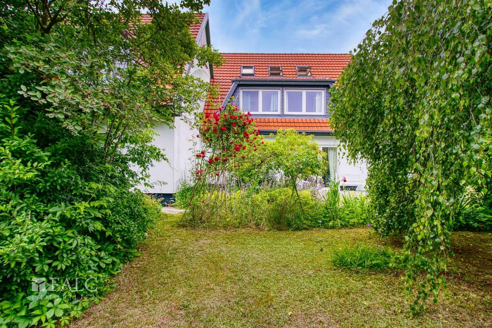 Blick vom Garten