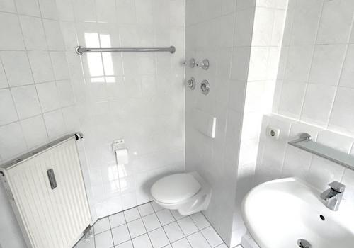 Badezimmer mit Toilette