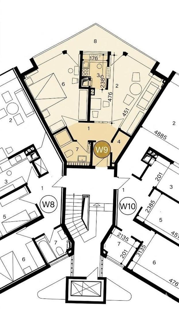 Grundriss (WE9, 2. OG.)