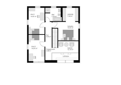 Grundriss OG