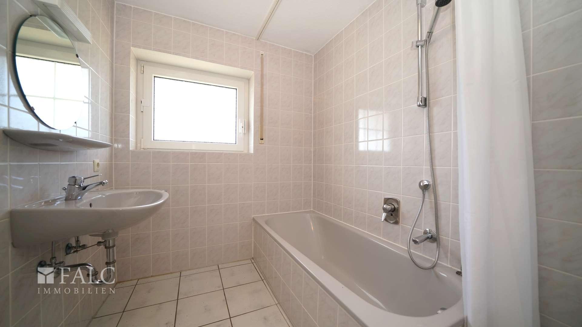 Badezimmer in der Einliegerwohnung