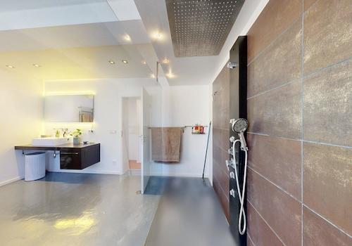 Begehbare Dusche