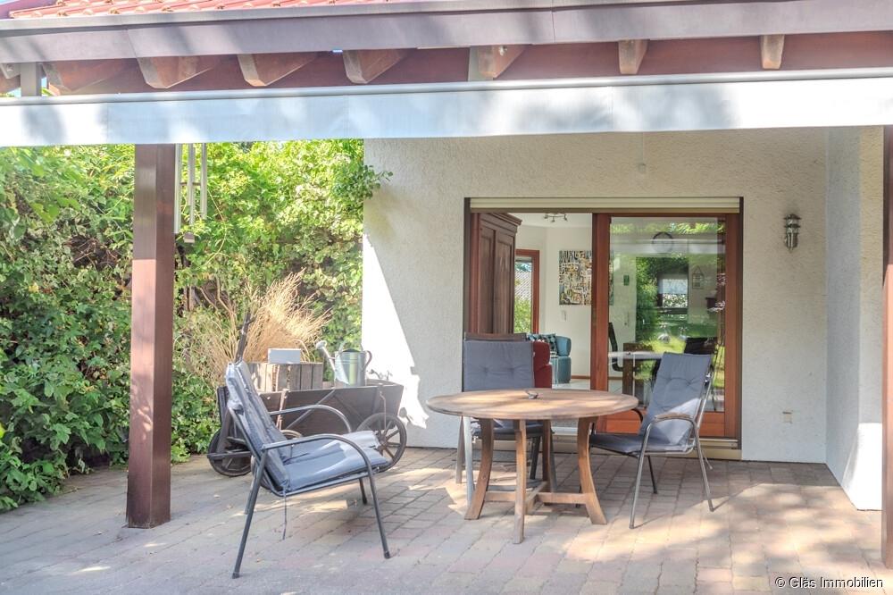 Terrasse mit viel Privatsphäre