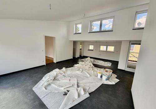 Wohn:Esszimmer - Ansicht zur Küche hin