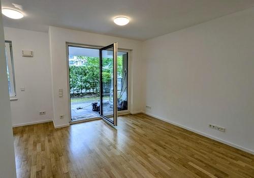 Wohnzimmer Blick zum Garten