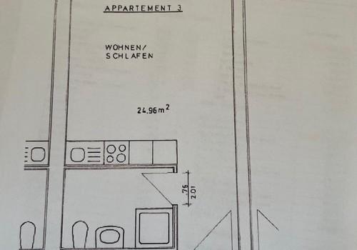 Grundriss Apartment 3