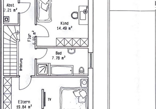Grundriss 1 Og rechts