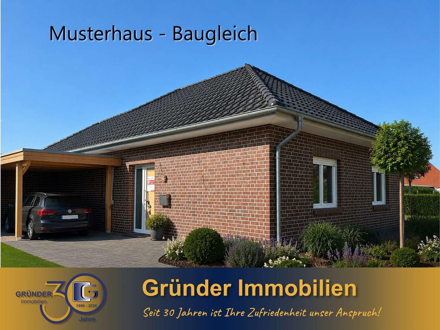 Moderner Neubau-Bungalow